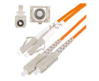 ExtraLink SC/UPC-LC/UPC Patchcord Wielomodowy OM2 Duplex 3mm 3m - 1543783 - zdjęcie 2